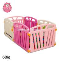 Plastic colorful adult baby playpen