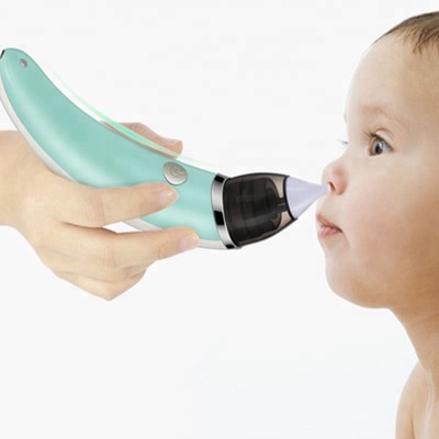 USB Charging Baby Nose Cleaner with 5 Operating Levels and 2 Tips Nasal Aspirator