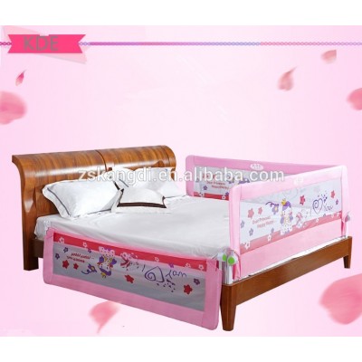 KDE Pink Girls Safety Bed Guard - Security Side Support Folding