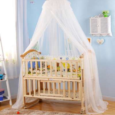 Nursery Baby Cot Bed Canopy Mosquito Net for cradle swing