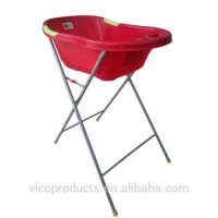 Whole sale price all component accommodation tide fashion style design safety and strong baby bath tub meet EN standard